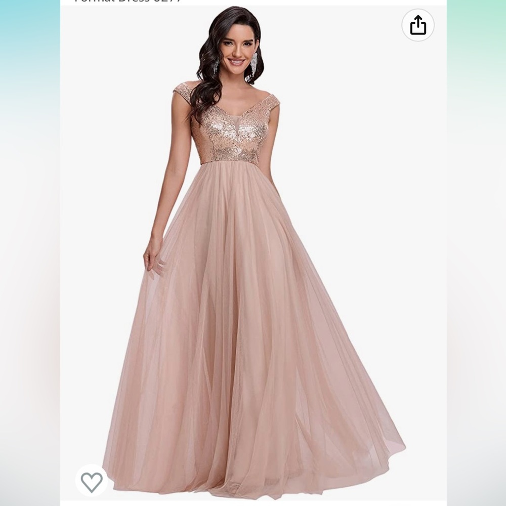 Rose Gold Ever-Pretty Dress